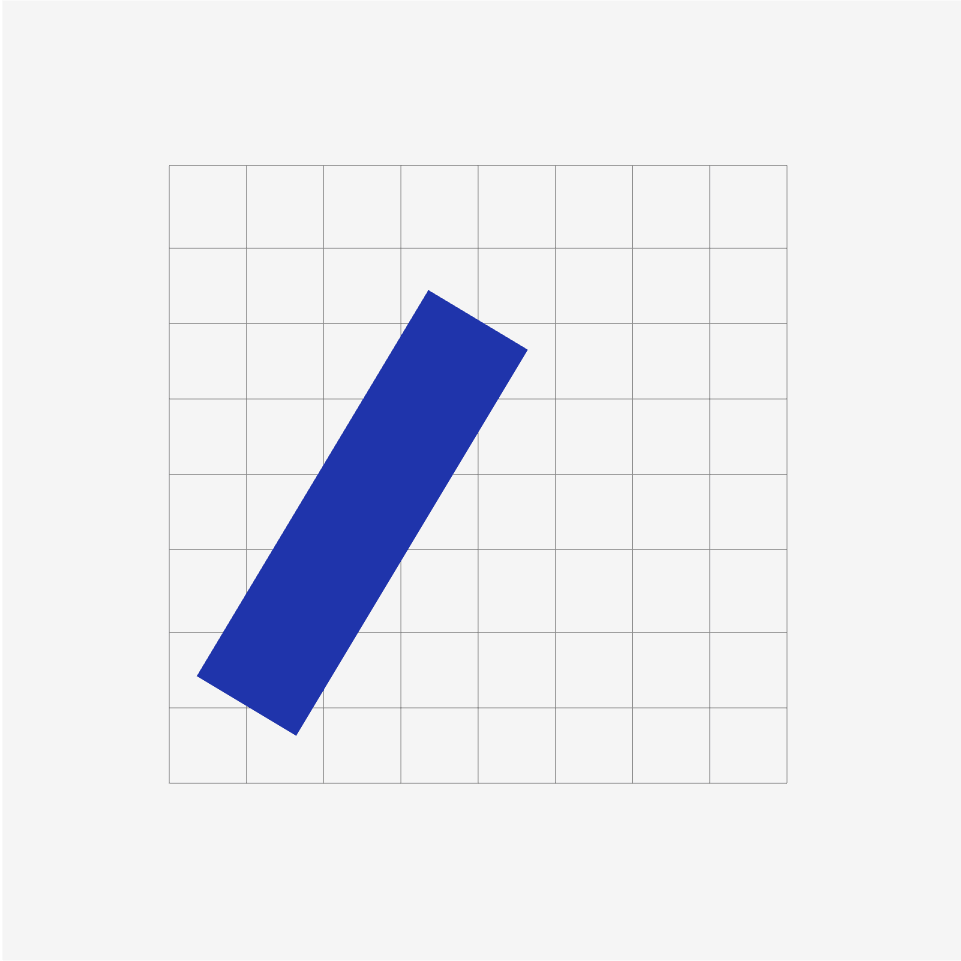 Lines are drawn at 1.5x of the grid's cell size