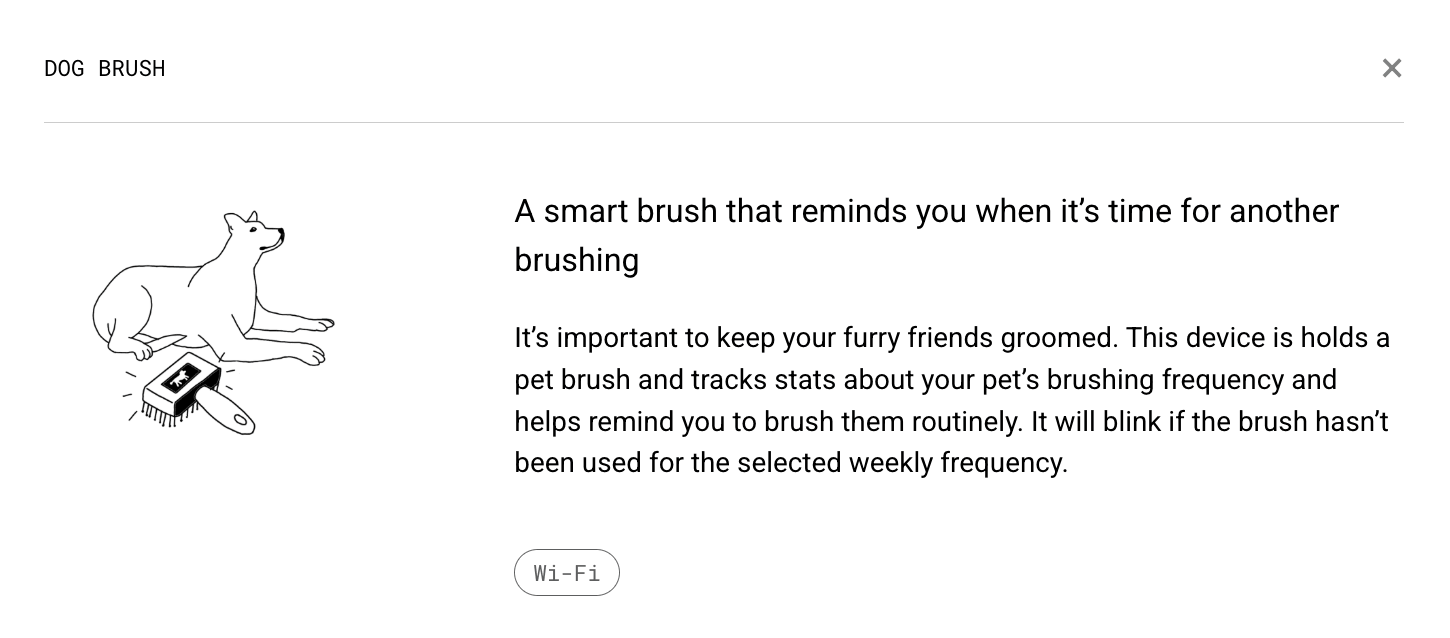dog brush