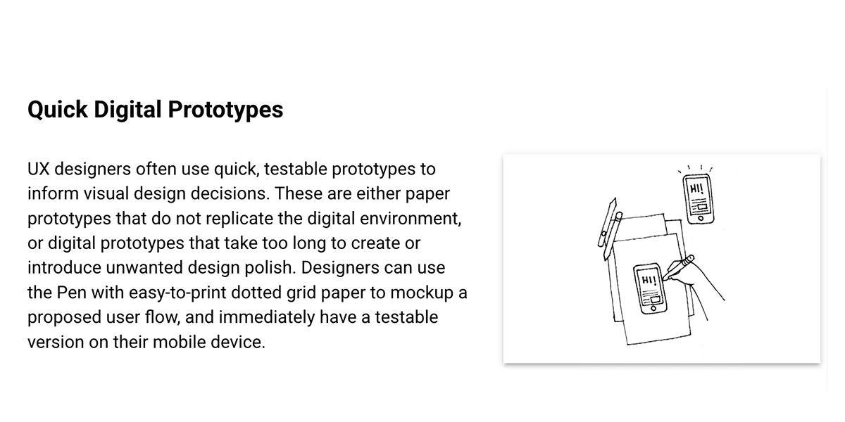 quick digital prototypes